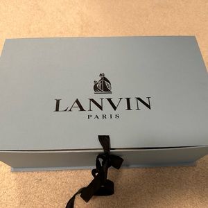 LANVIN Camera Bag - Black with original dust bag and box.